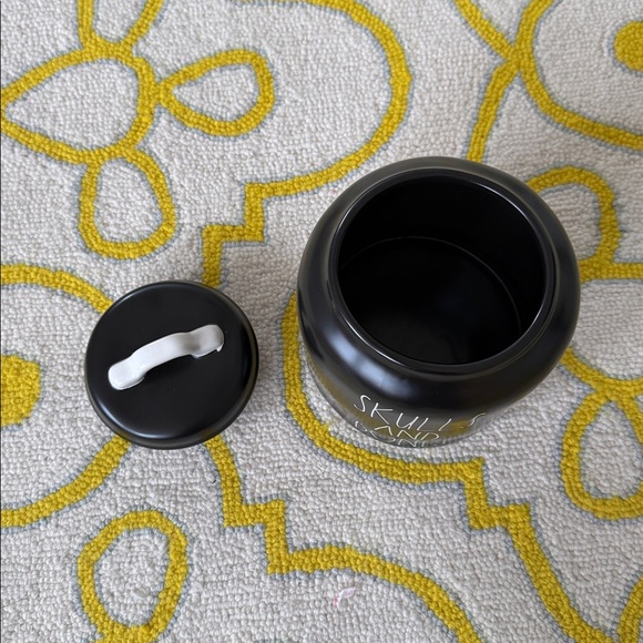 NWT Rae Dunn SKULLS AND BONES Large Canister - Picture 3 of 7